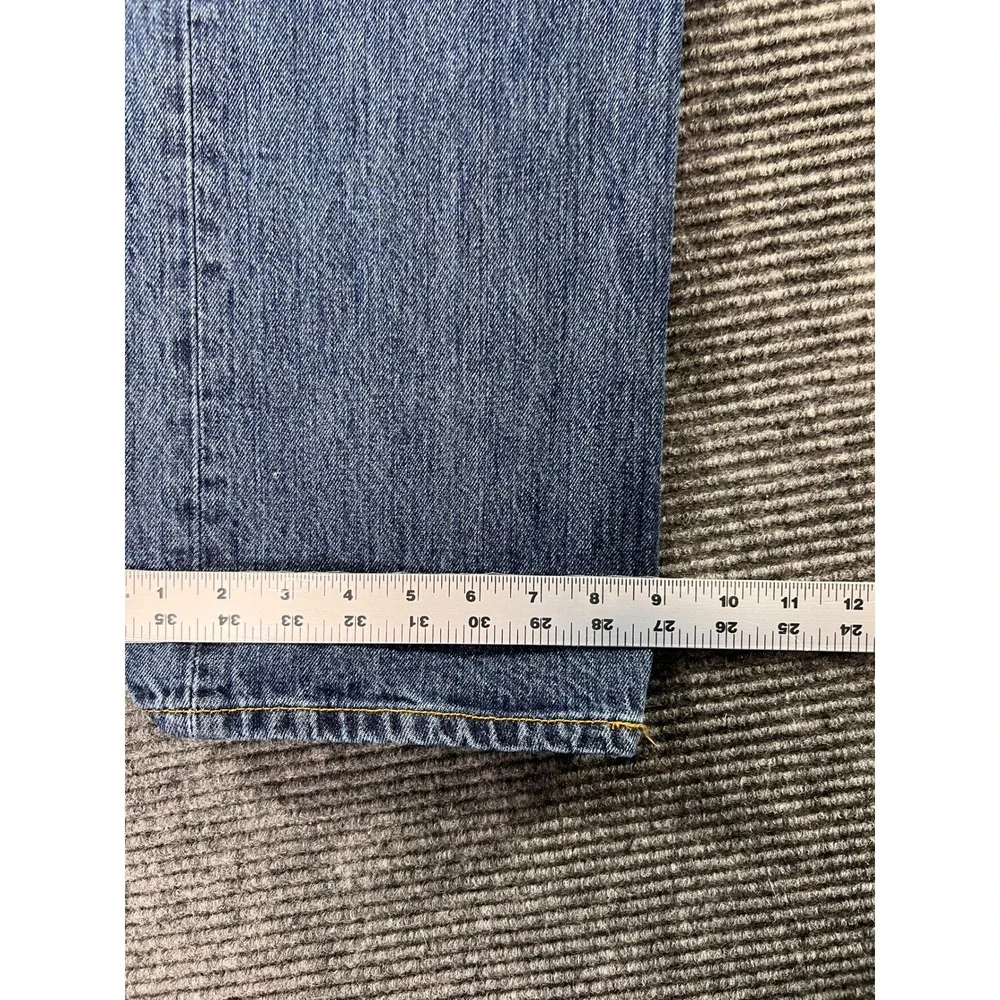 Levis 501 XX Original Fit Jeans Mens 34x29 Blue Denim Straight Leg Button Fly